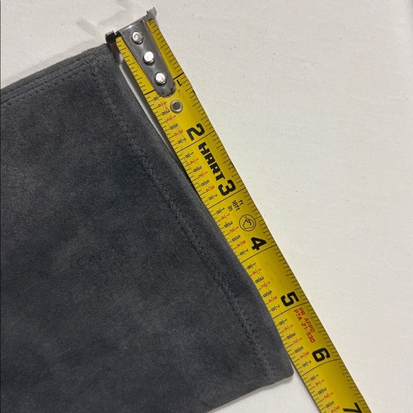 STUART WEITZMAN Suede Metal trim Heel Boots - Picture 14 of 14